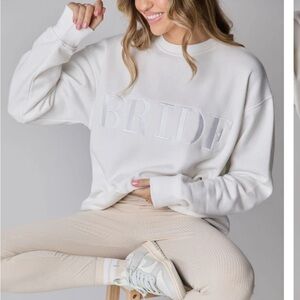 NWOT- Six Stories - Bride Sweatshirt & Jogger - size Medium! Brand new!